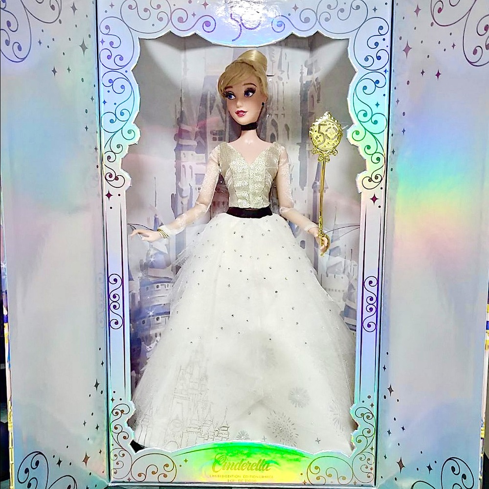 CINDERELLA 50th Anniversary Limited Edition DOLL 17” 2021 NEW!! Sold out